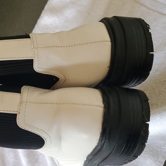 Circus by Sam Edelman Womens Giovanny White Ankle Sz. 8.5 Boots - Picture 5 of 11